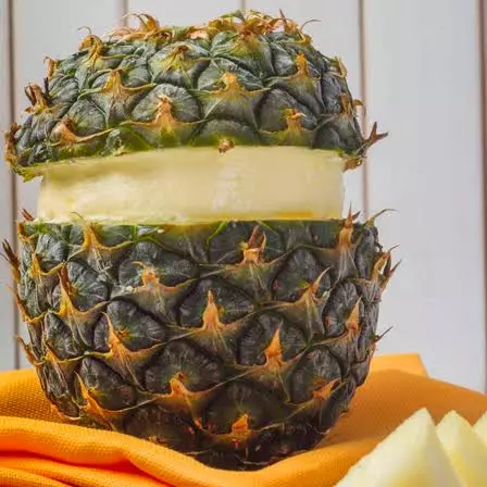 🍍Nieve de piña cáscara completa