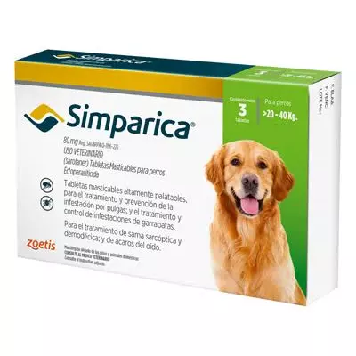 Simparica 20 a 40 KG
