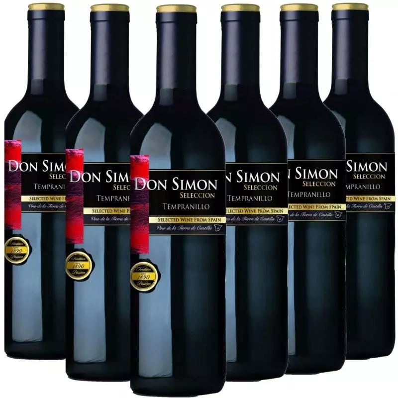 1/2 BOTELLA VINO TINTO