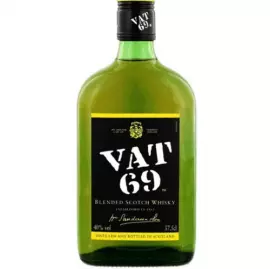 Whisky Vat 69 media x 375ml