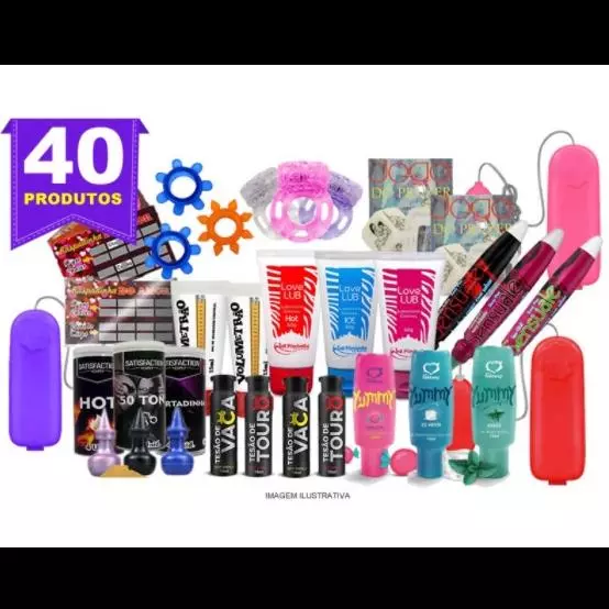 KIT REVENDEDOR 40 PRODUTOS
