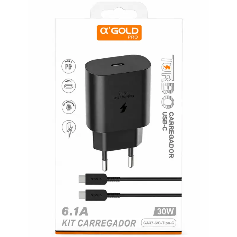 CARREGADOR CA37-3 GOLD PD30W