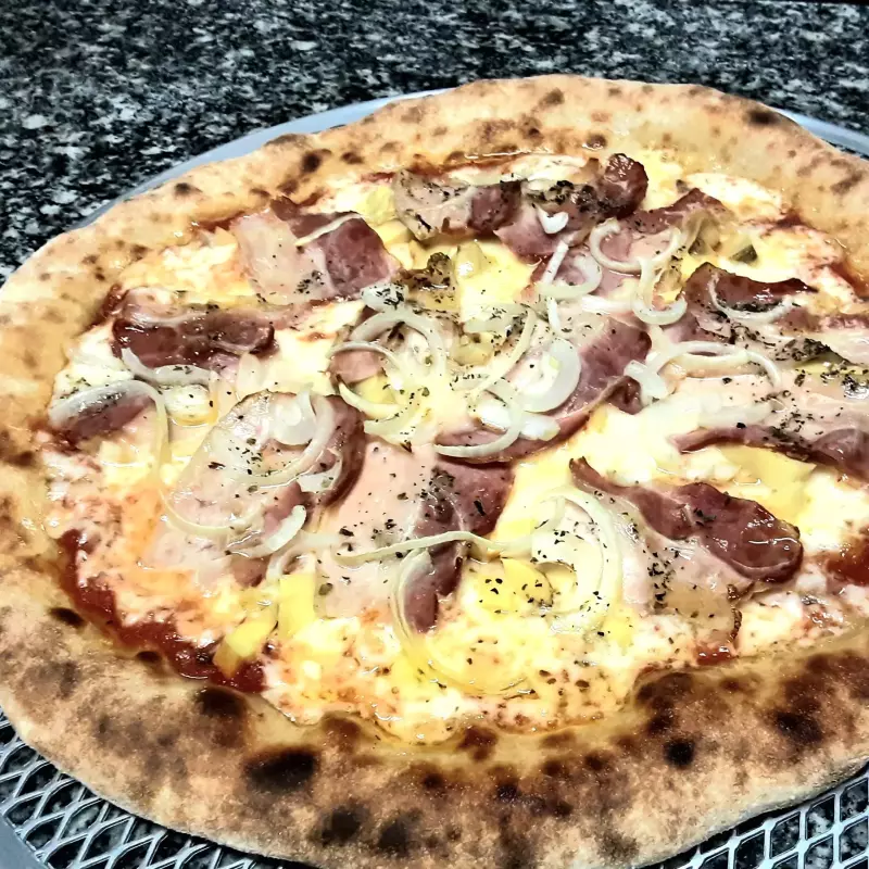 CHAMPIGNON COM BACON