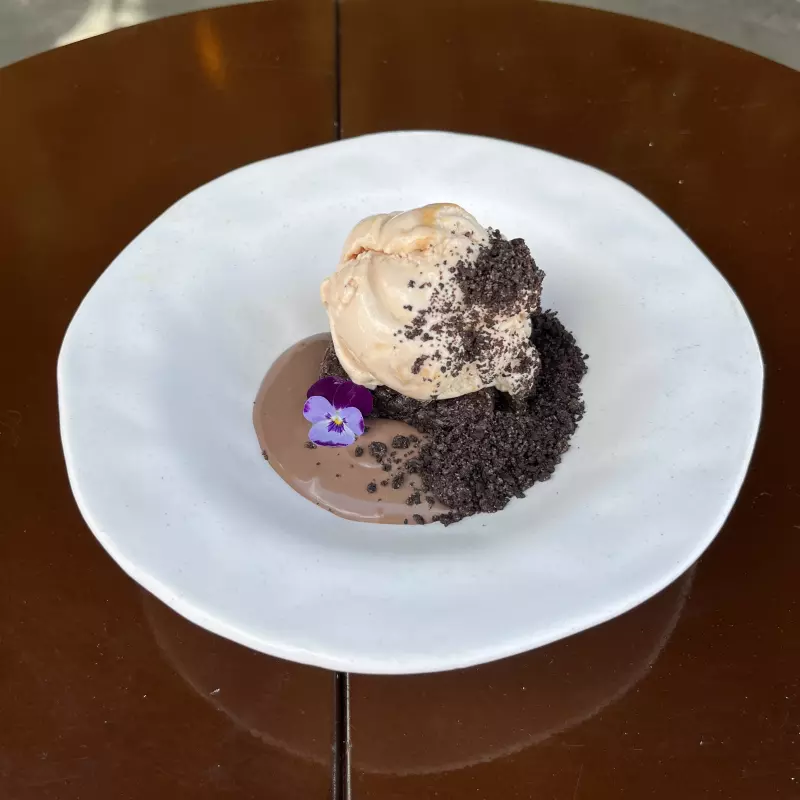 Torta Betina de chocolate.