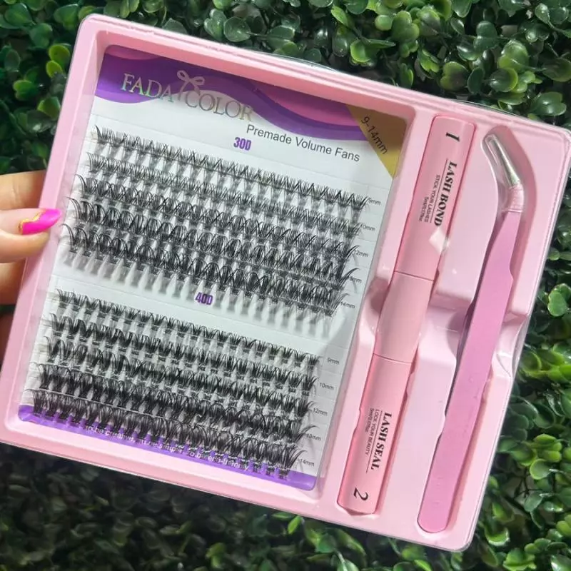 Kit Extensão De Cilios Fada Color