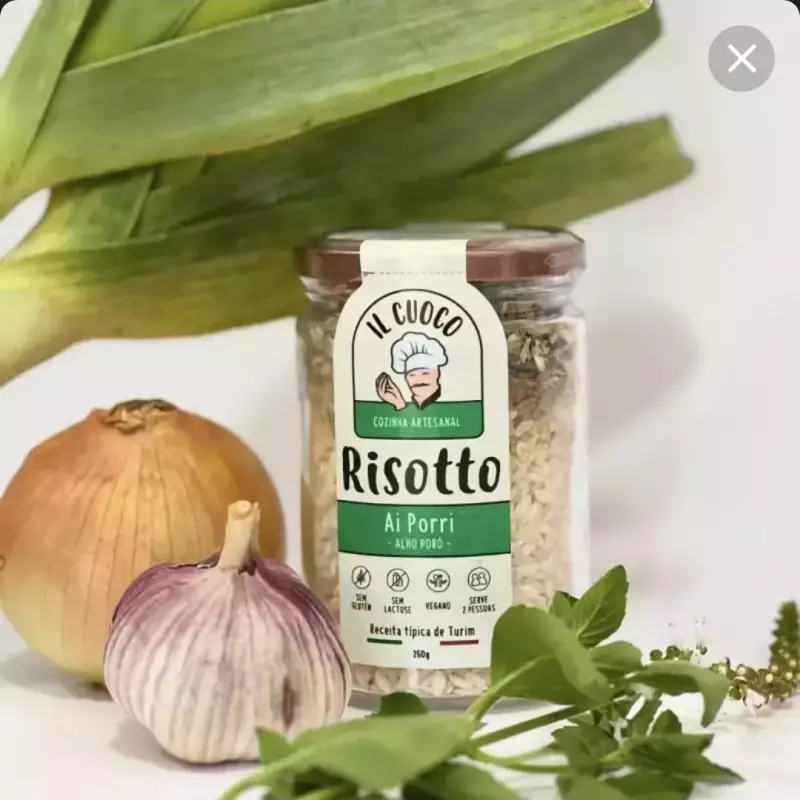 RISOTTO DE ALHO PORÓ 250G