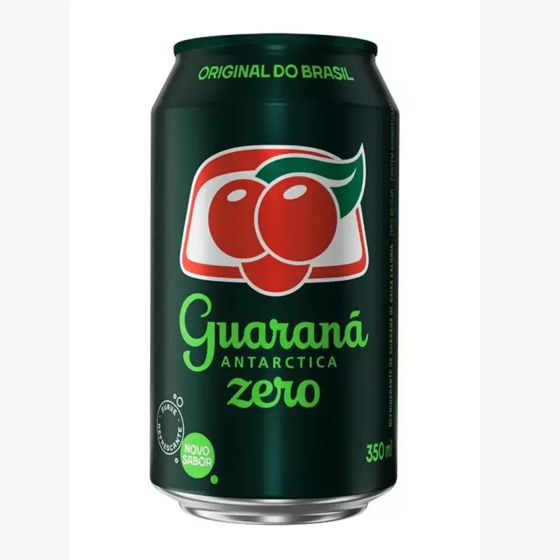 Guaraná Antarctica Zero Lata 350ml