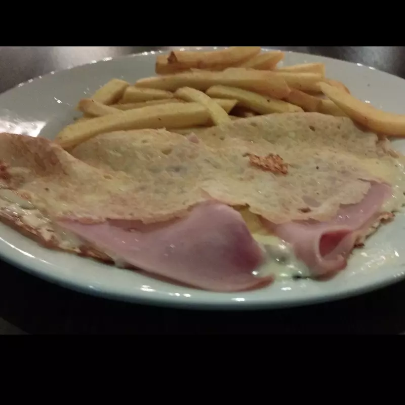 Crepe jamon y queso