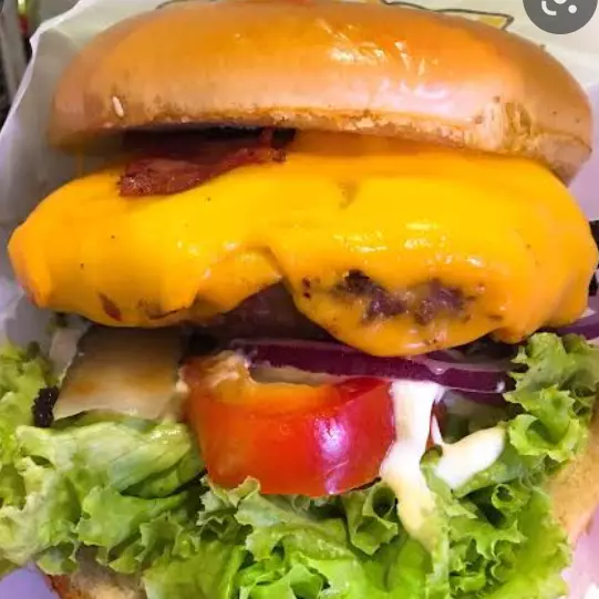 Burger cheddar