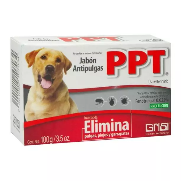 Jabón PPT Antipulgas