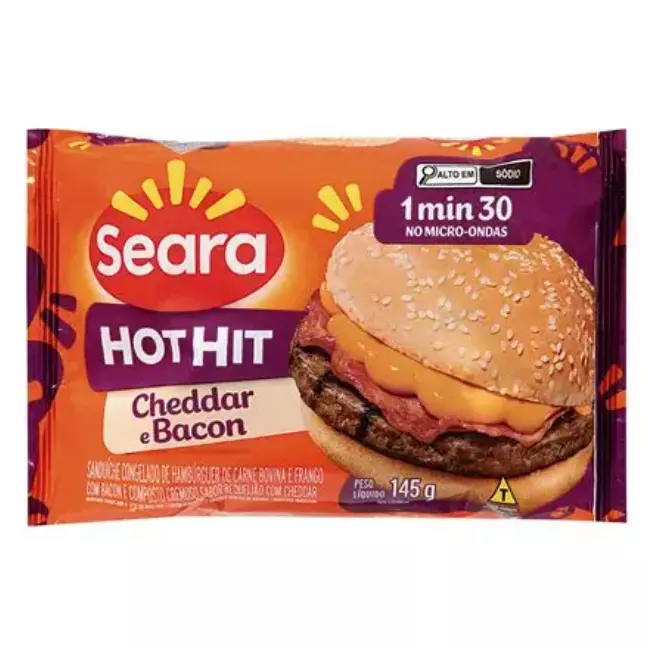 Hot Hit X Bacon Cheddar 145g