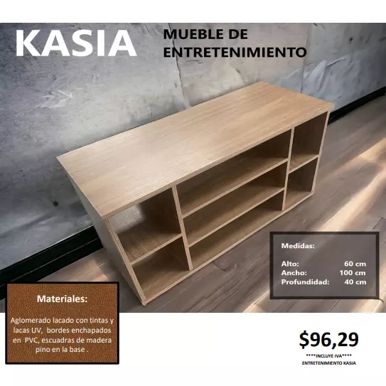 KASIA MUEBLE DE ENTRETENIMIENTO