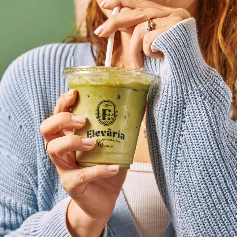 Matcha Iced Latte