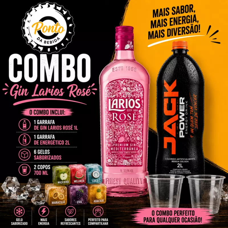 Combo - Gin Larios Rosé