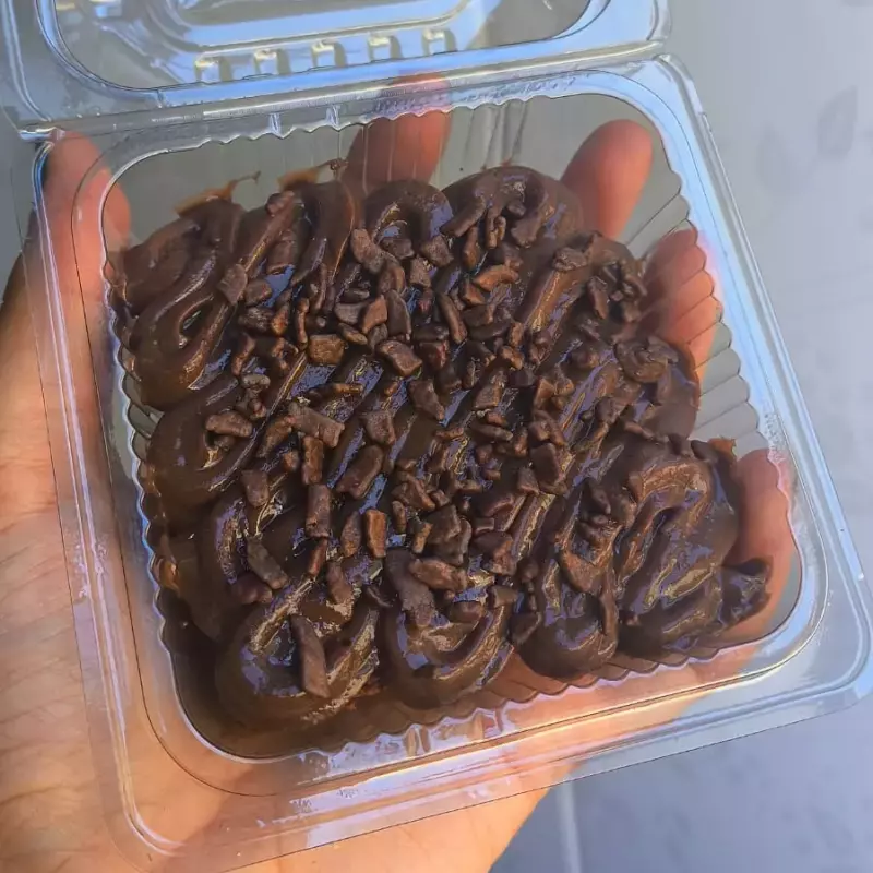 Escondidinho de Brownie Brigadeiro