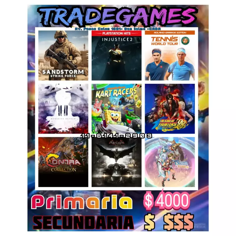 JUEGOS DIGITALES DE $4000 A $8700