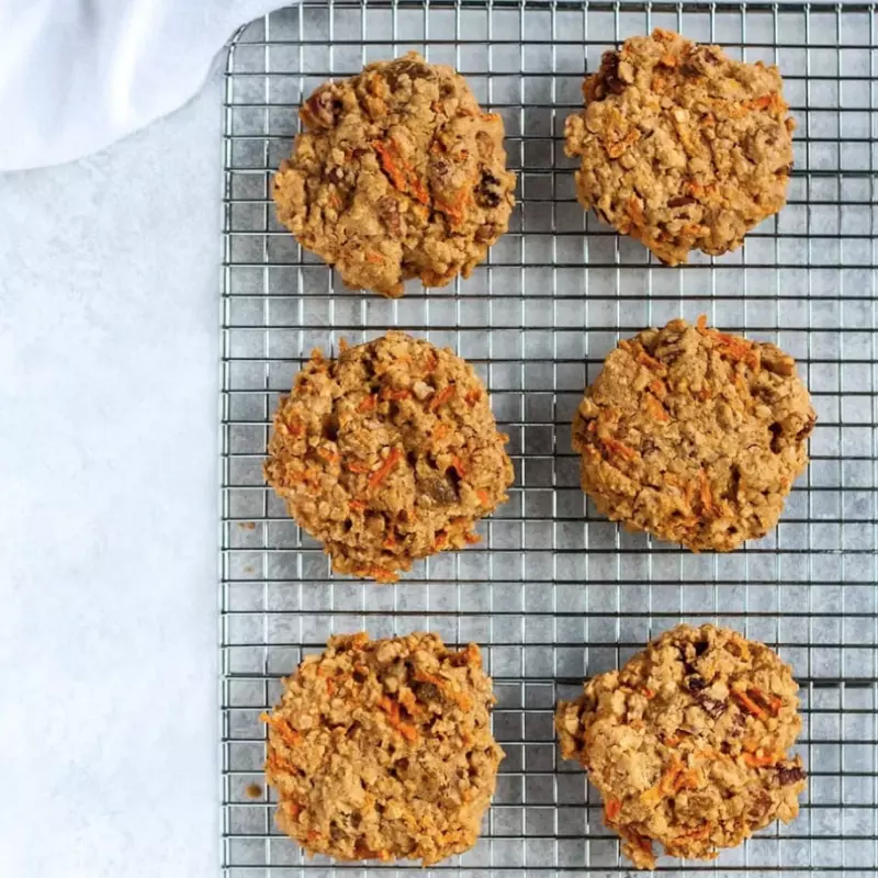 Galletas avena y zanahoria