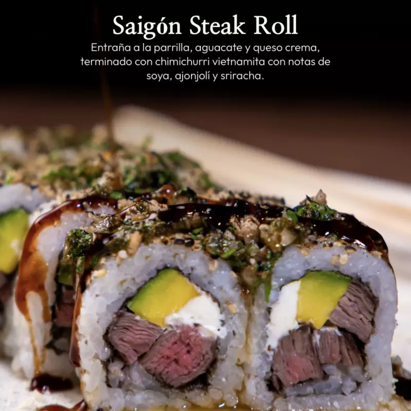 🍣 SAIGÓN STEAK ROLL