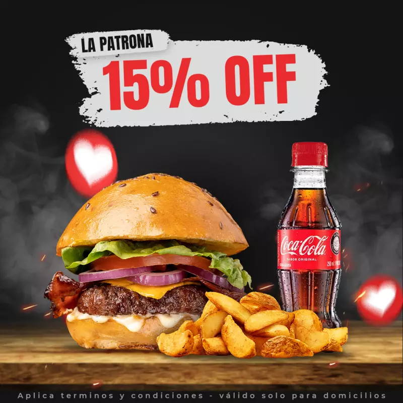 La Patrona en Combo 15% OFF