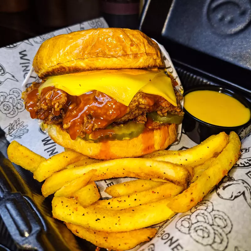 Buffalo Chicken Burger