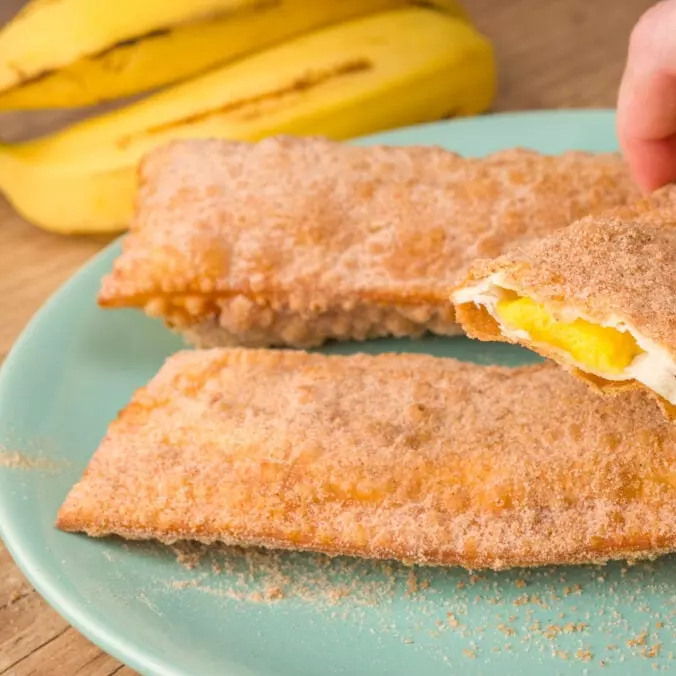 Pastel de Banana e Leite Condensado