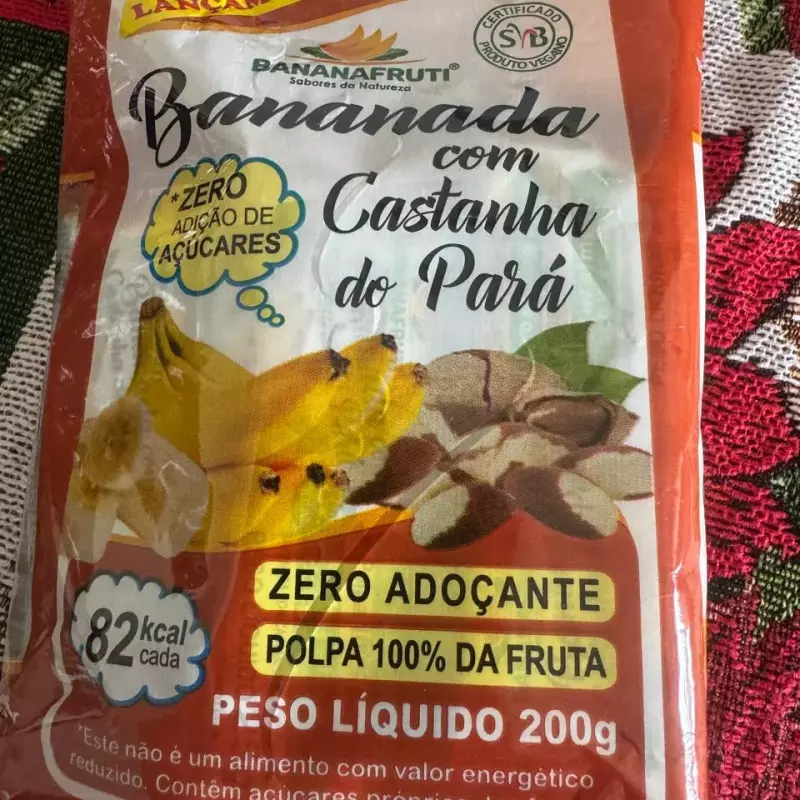 BANANINHA DE CASTANHA DO PARA