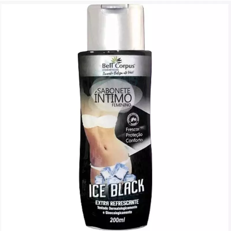 SABONETE ÍNTIMO ICE BLACK BELL CORPU