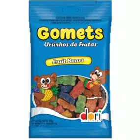 BALA DE GOMA GOMETS URSO DORI 150G