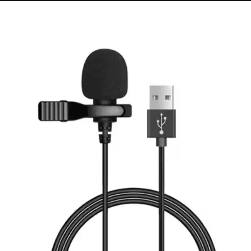 Micrófono Solapa USB de cable