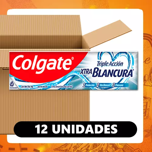 Docena Colgate Blancura Triple 75ml