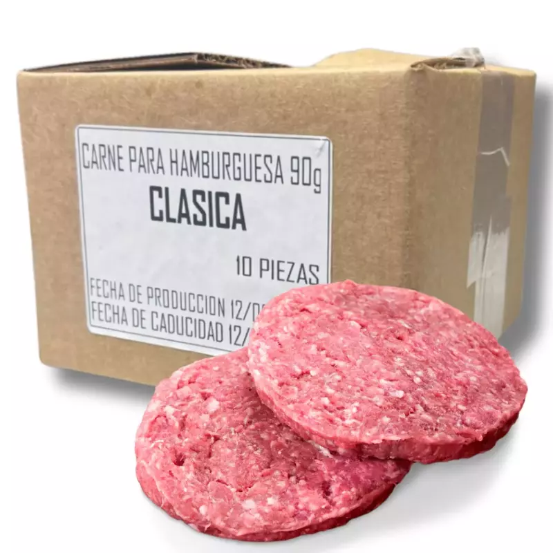 RE-AL HAMBURGUESA CLASICA 10PZAS