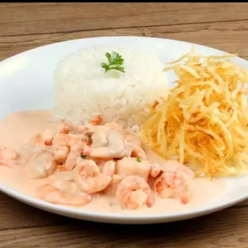 STROGONOFF DE CAMARÃO