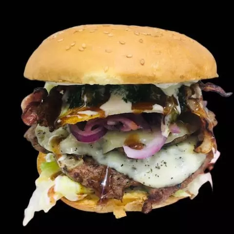 Messiburguer con papas