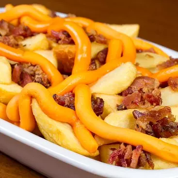 Batata Frita + Cheddar e Bacon