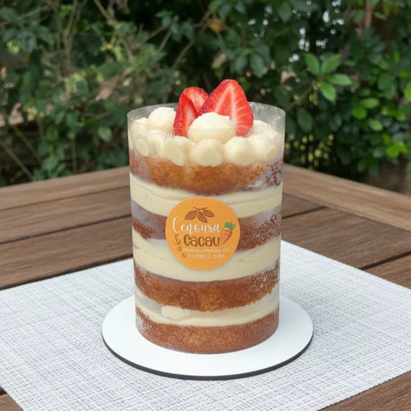 NINHO C/ MORANGO NO ACETATO.