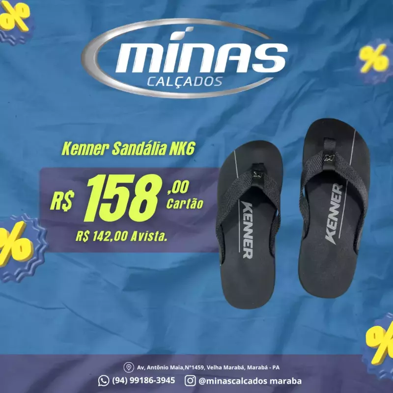 Kenner Sandália NK6 RF:ELZ