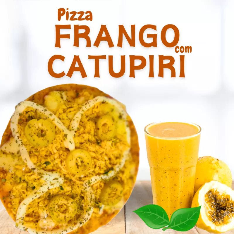 Pizza Frango com Catupiri 15 cm