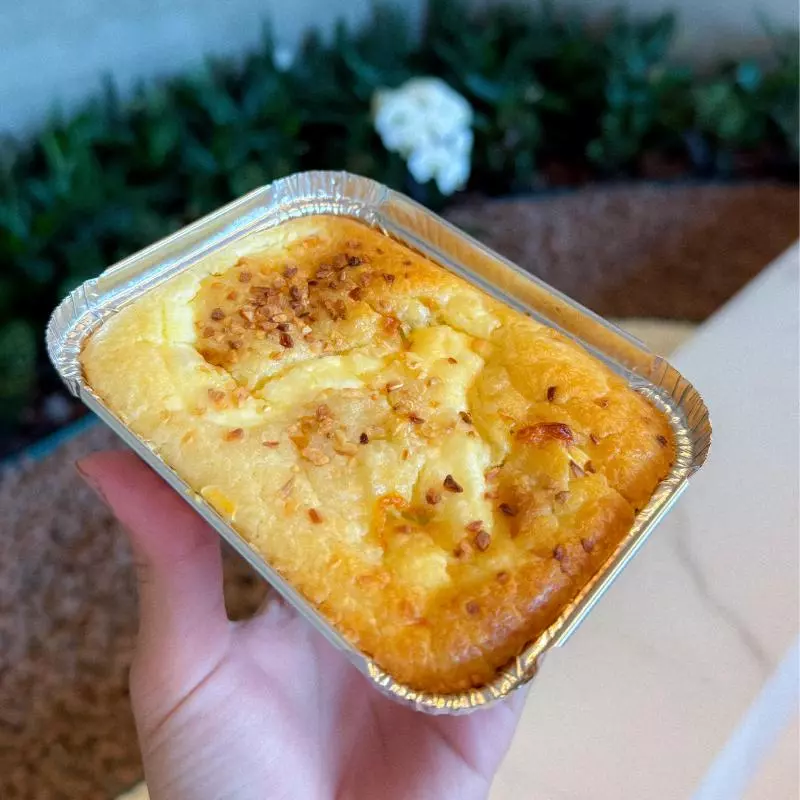 Tortinha de brócolis e bacon