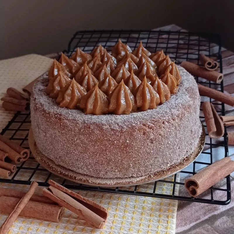 Bolo de Churros Vegano
