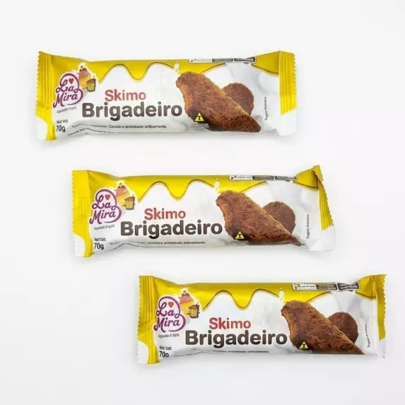 Picolé La Mira Skimo Brigadeiro 70g