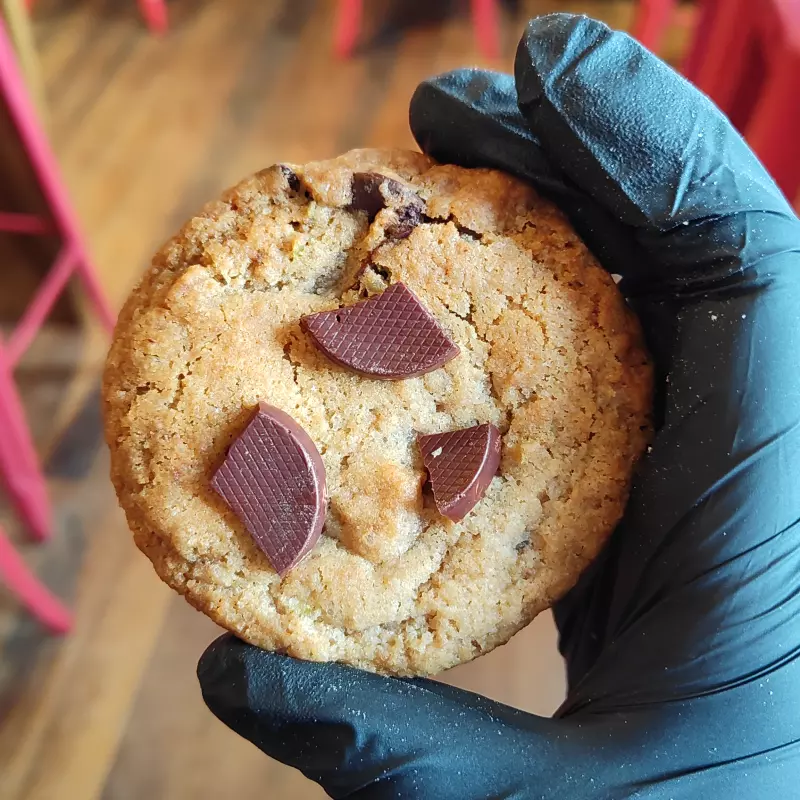 Galleta choco chips vegana 🌱