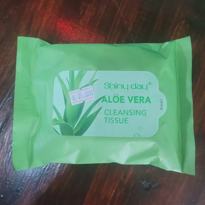 Shiny Day áloe verá: toallas humedas