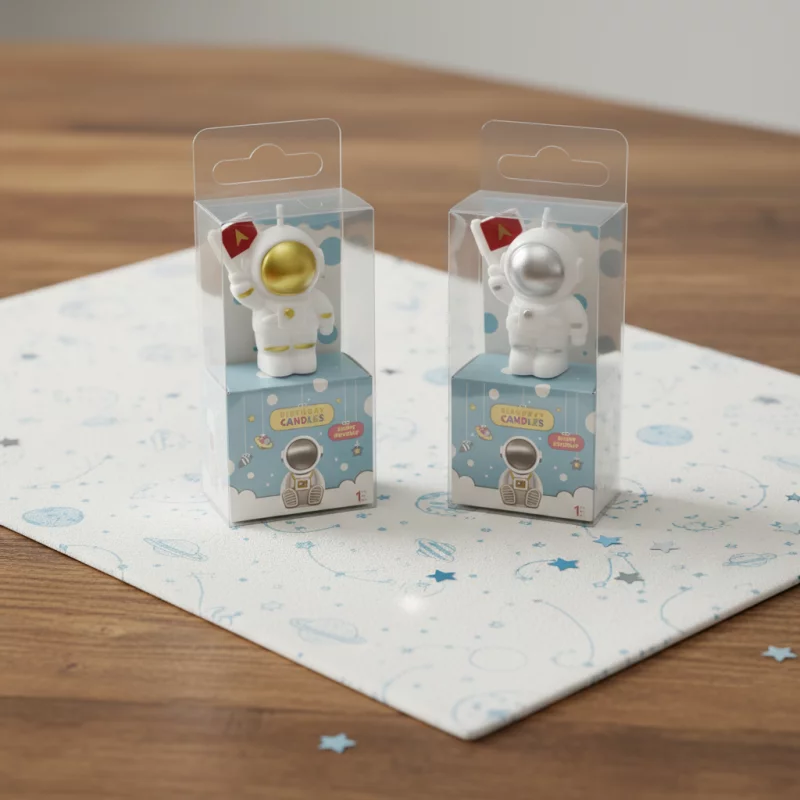 E022 VELAS ASTRONAUTA - 14X9CM