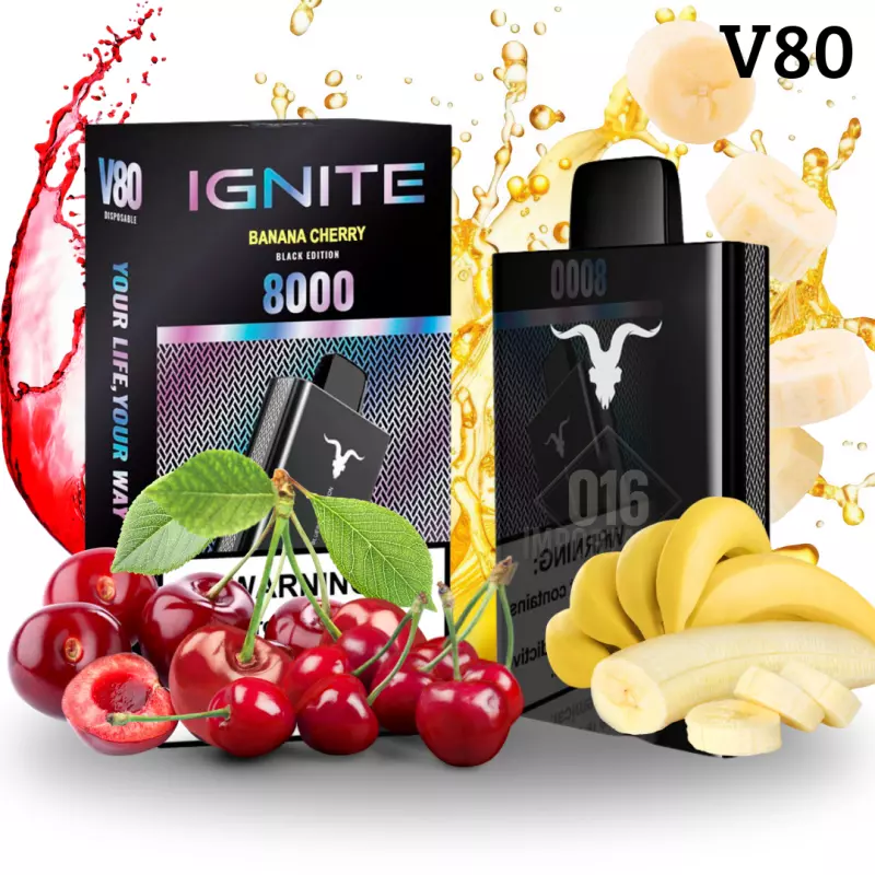 IGNITE V80 BANANA CHERRY