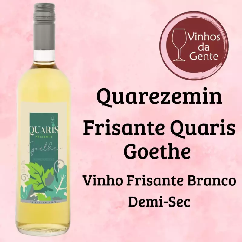 Quaris Frisante Demi Sec- QUAREZEMIN