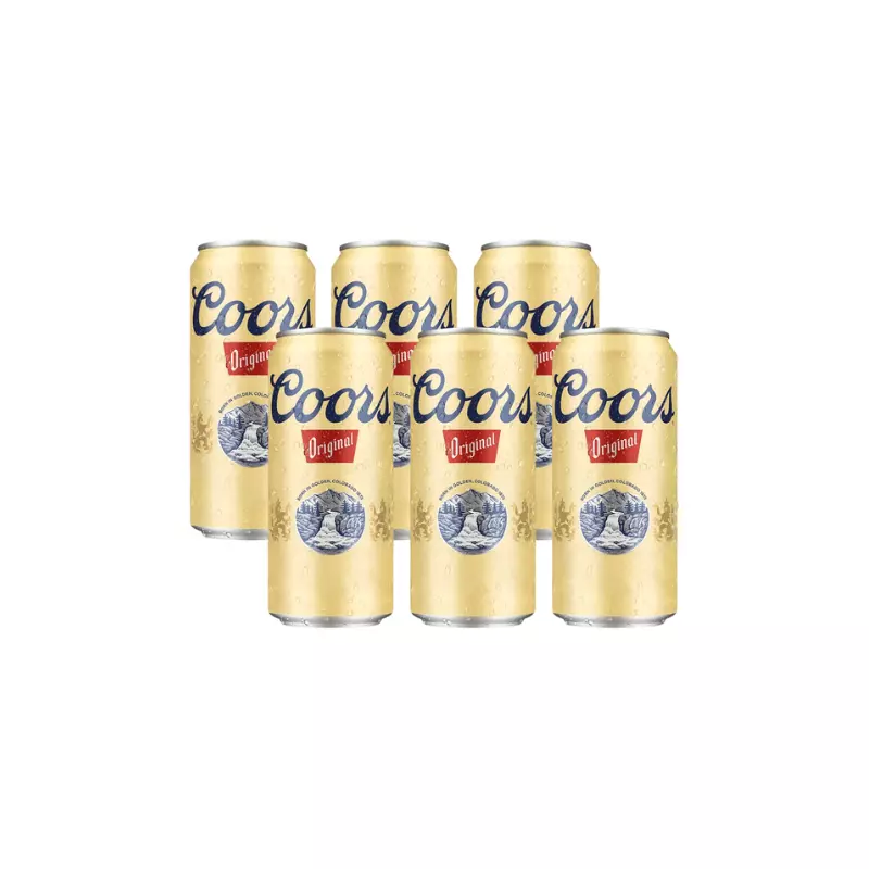 Pack Cerveza Coors Orig. Lata 6x470