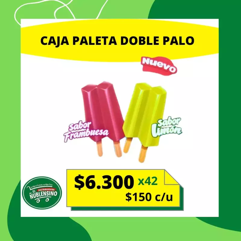 Caja paleta 2P limon 42 unidades