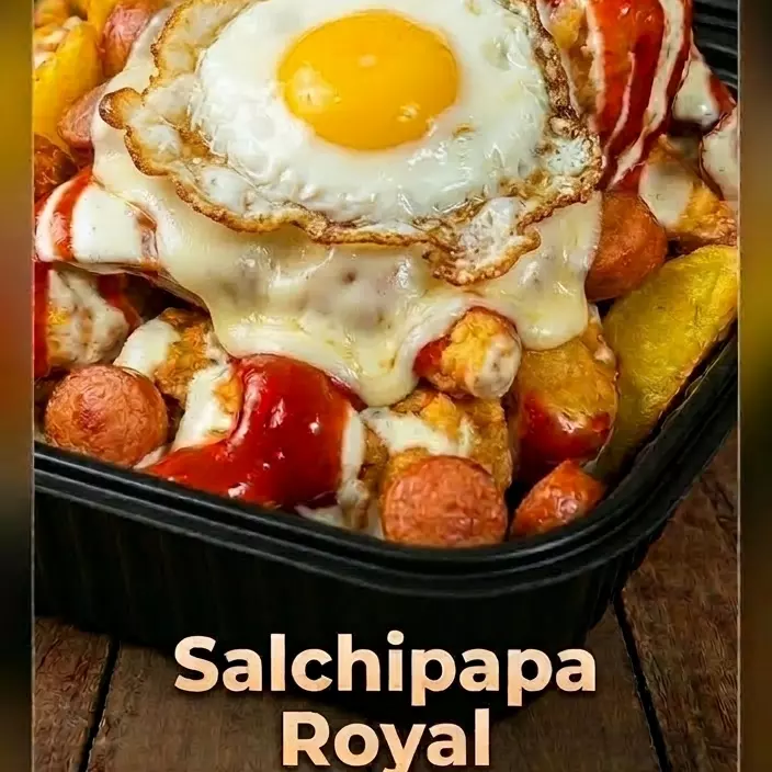 SALCHIROYAL CON PAPA AMARILLA💛