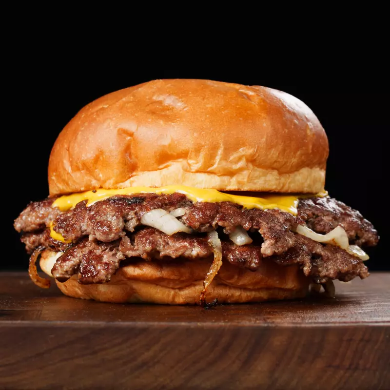 Fried Onion Burger