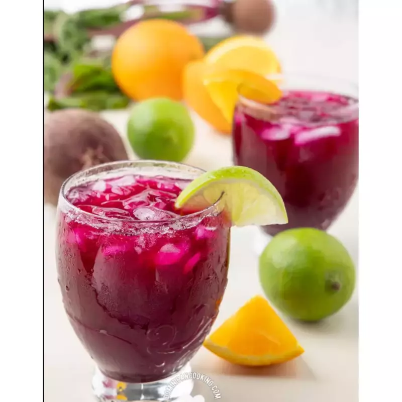 Jugo de Remolacha zanahoria y Limon